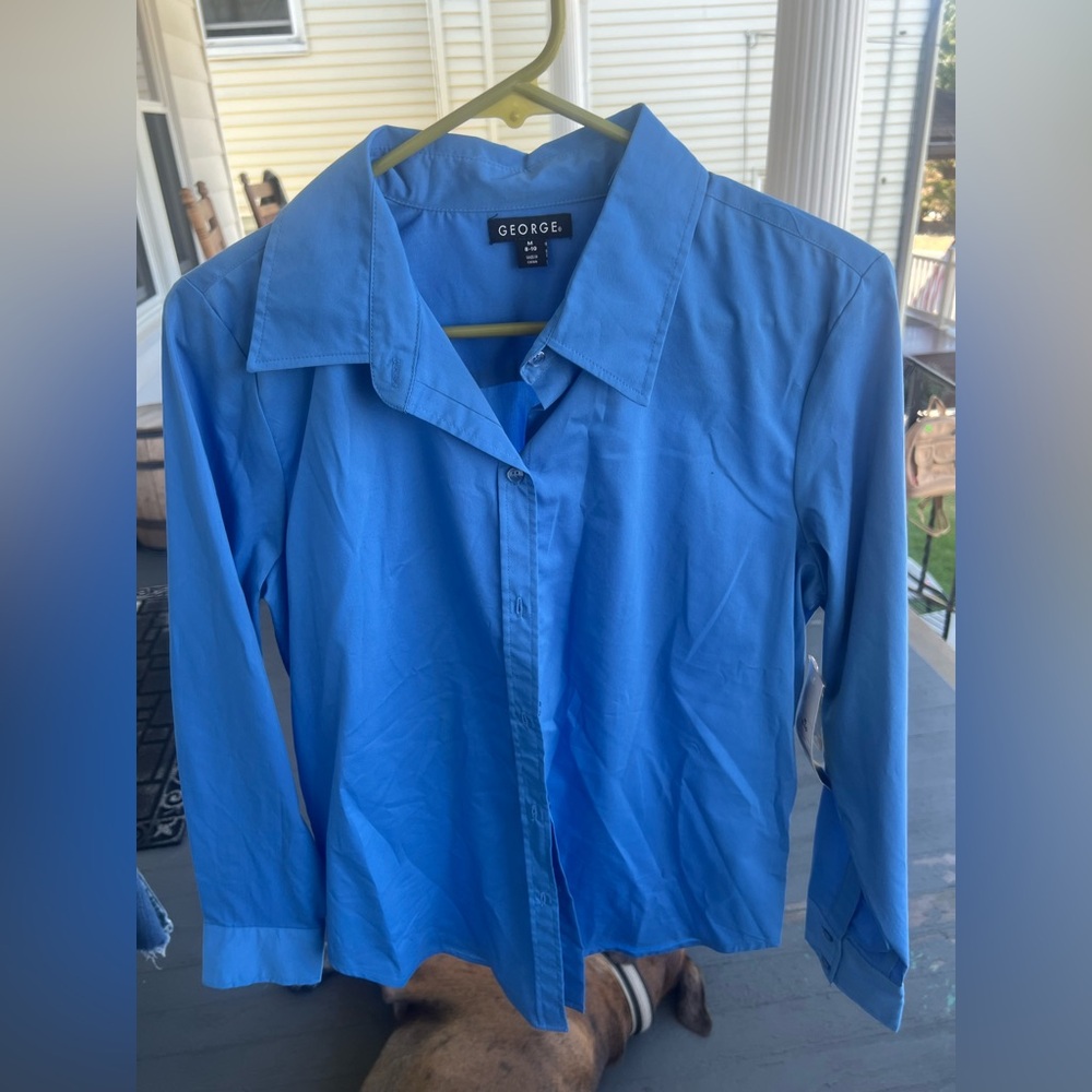 George Classic Sky Blue Shirt